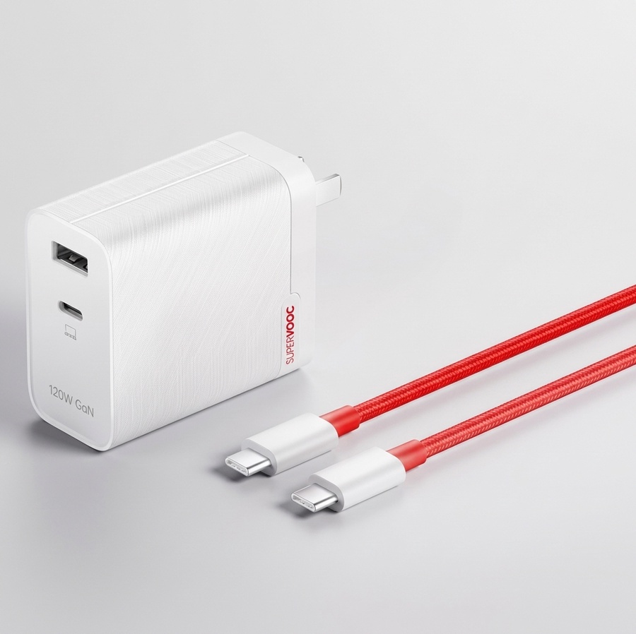 OnePlus SUPERVOOC 120W Dual Port GaN Fast Charger