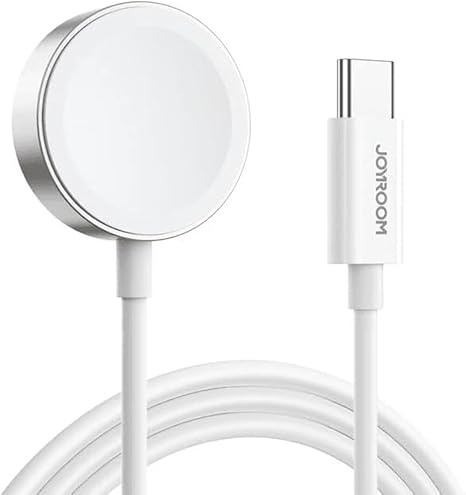 كابل شحن مغناطيسي لساعة آبل من جوي روم، 1.2 متر- joyroom s-iw011 ip watch magnetic charging cable 1.2 m (ضمان 12 شهر)