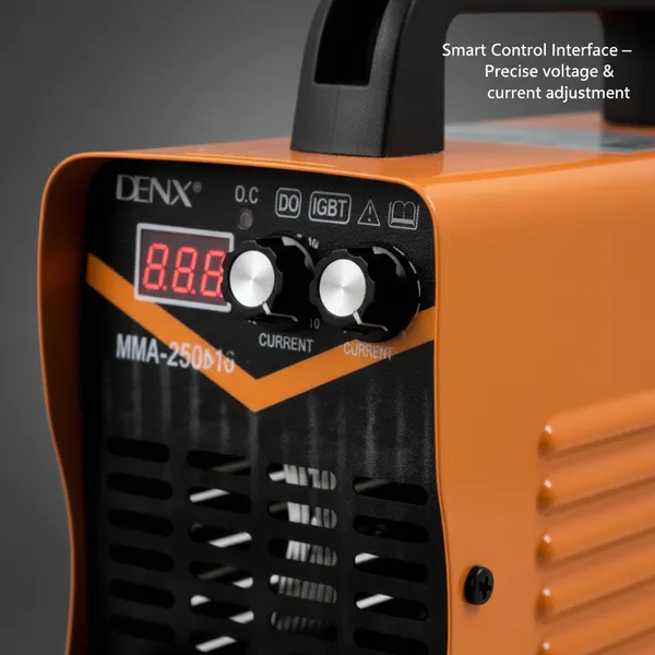 ماكينة لحام إنفيرتر دينكس 300 أمبير بقوة 3900 واط DENX DX309 - جهاز لحام المعادن والحديد 220 فولت
