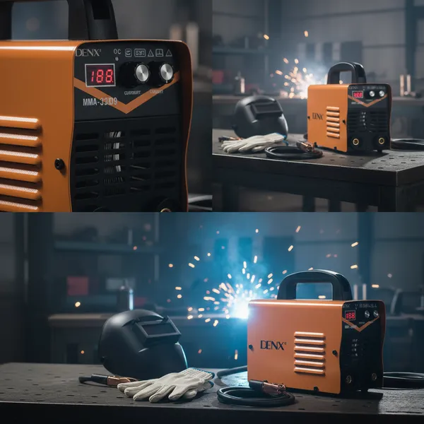 ماكينة لحام إنفيرتر دينكس 300 أمبير بقوة 3900 واط DENX DX309 - جهاز لحام المعادن والحديد 220 فولت