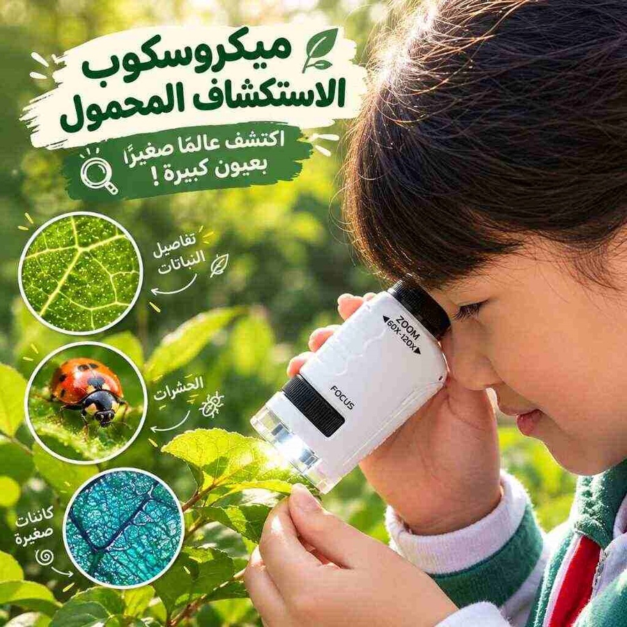 ميكروسكوب الاستكشاف المحمول
