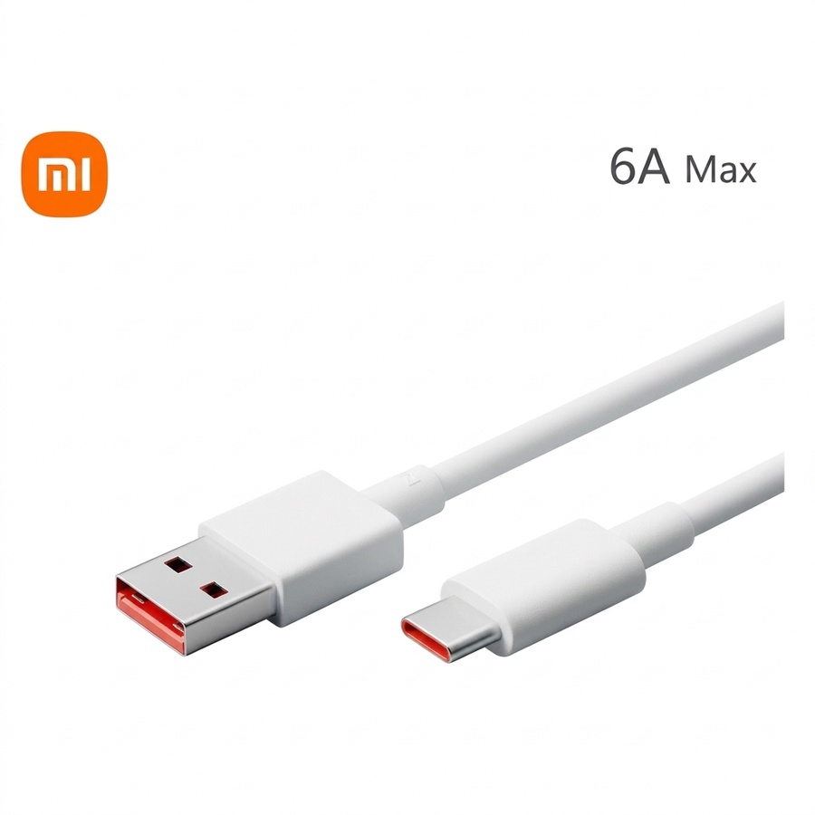 Xiaomi 6A USB-A to USB-C Fast Charging Cable 1m