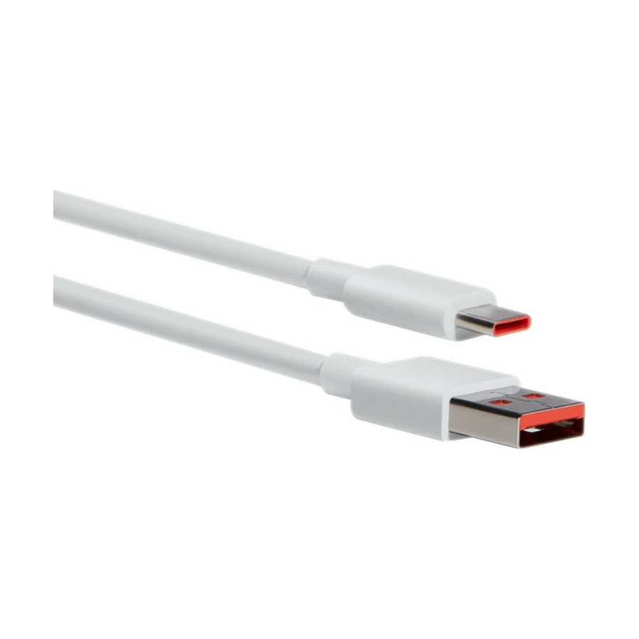 كابل شاومي USB-A إلى Type-C للشحن السريع 6 أمبير 