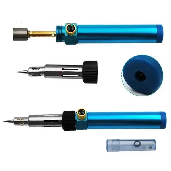 قلم آلة اللحام الكهربائي المحمول 220 فولت - Electric Soldering Iron Pen مع أدوات السلامة وحقيبة تخزين