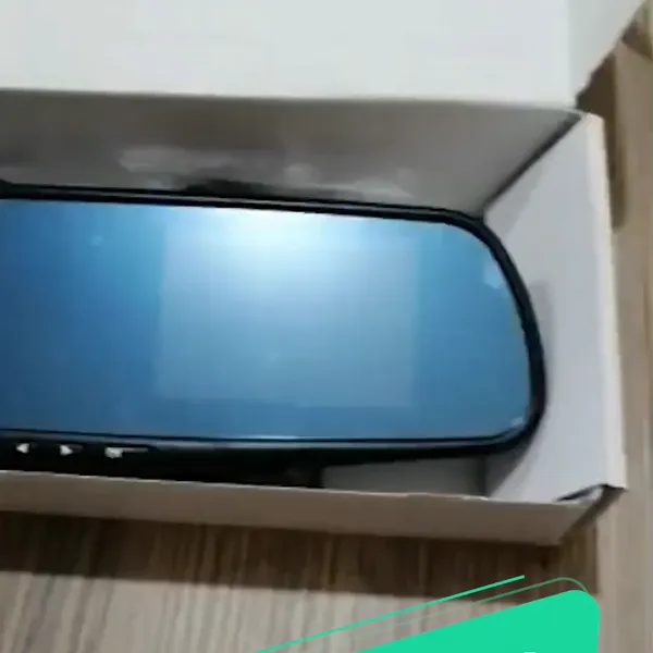 كاميرا السيارة الأمامية والخلفية المزدوجة مع مرآة رؤية ذكية - Front & Back View Camera لتسجيل القيادة ومساعدة الركن