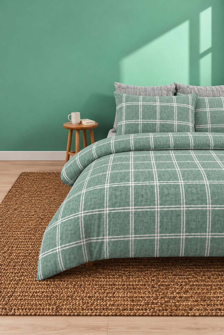 كافر لحاف Duvet Cover Moss Line
