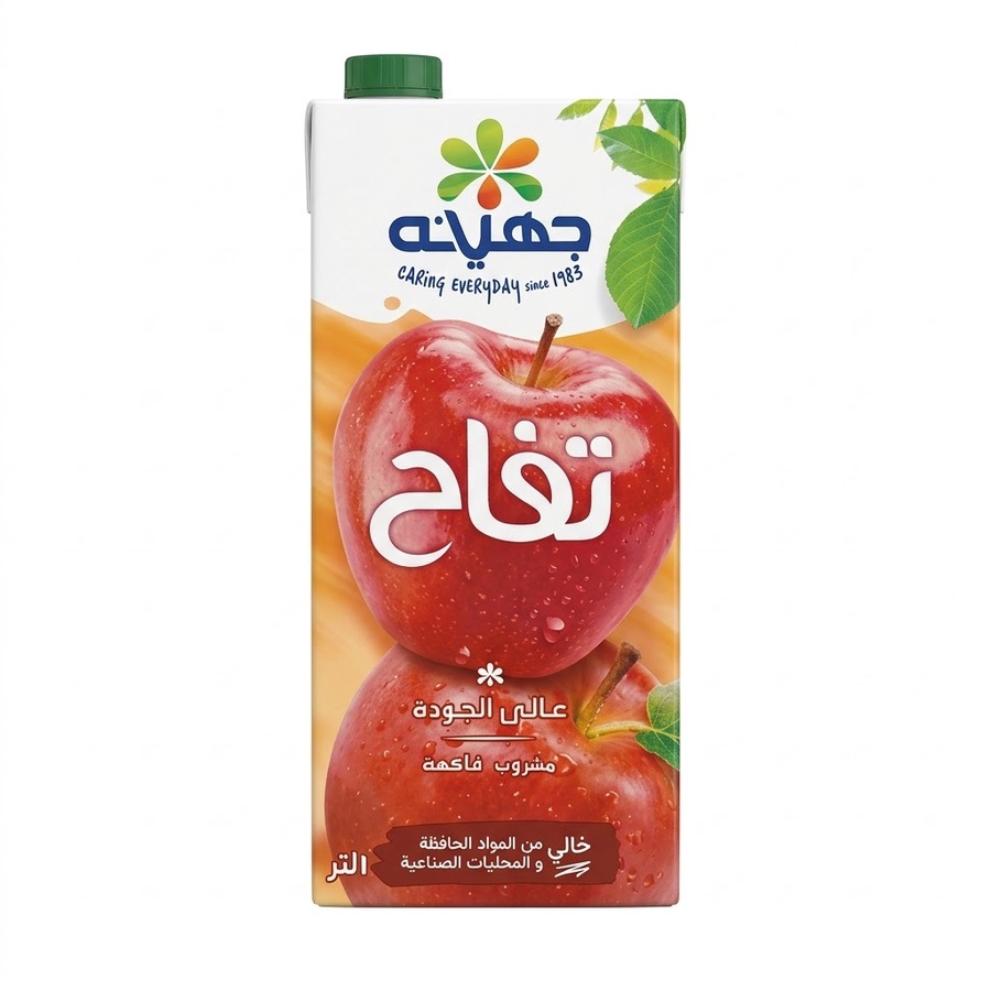  جهينة عصير  تفاح- 1 لتر