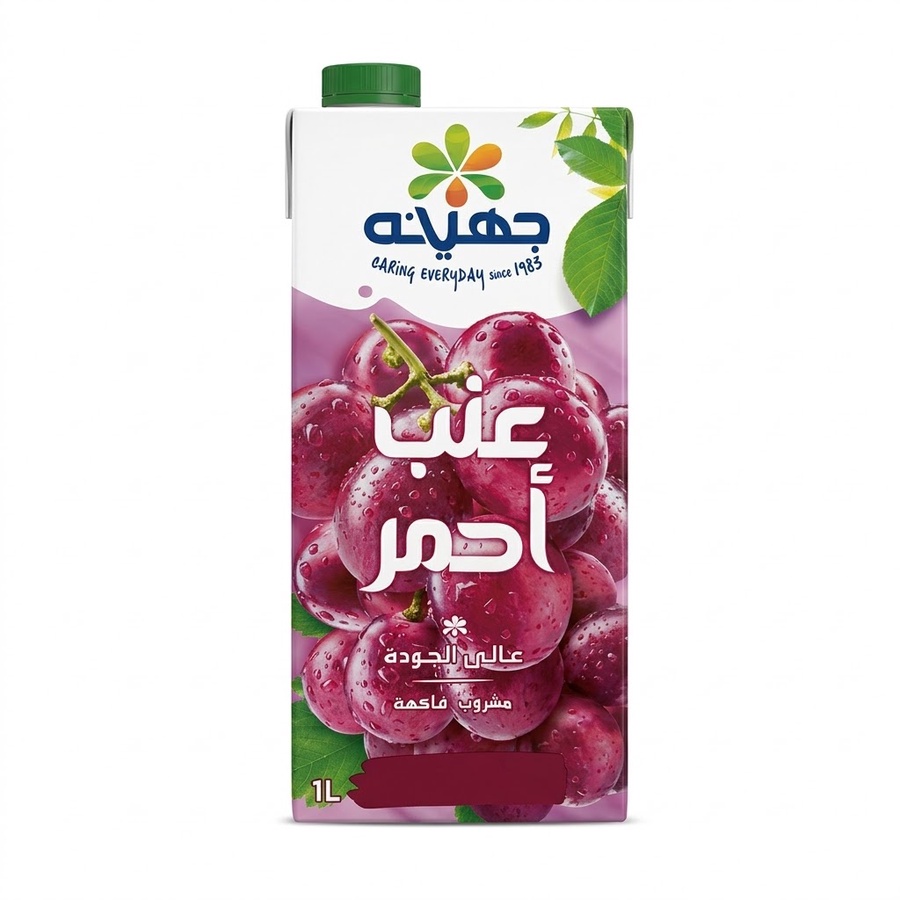 جهينة عصير عنب أحمر - 1 لتر