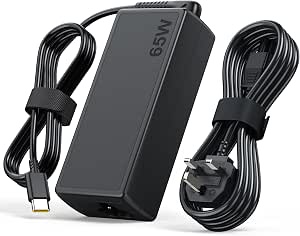 Lenovo 65W USB C Power Supply PD Charge Laptop Charger Cable Type C Adapter for Lenovo ThinkPad