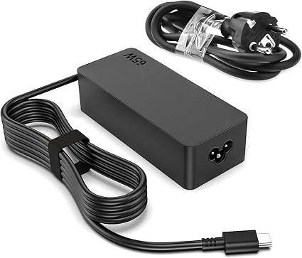 Lenovo 65W USB C Power Supply PD Charge Laptop Charger Cable Type C Adapter for Lenovo ThinkPad