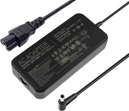 ASUS 20V 7.5A 150W AC Adapter Charger Compatible for Asus TUF Gaming FX505 FX505D FX505DU FX505DT K571L K571LI K571G K571GT Laptop