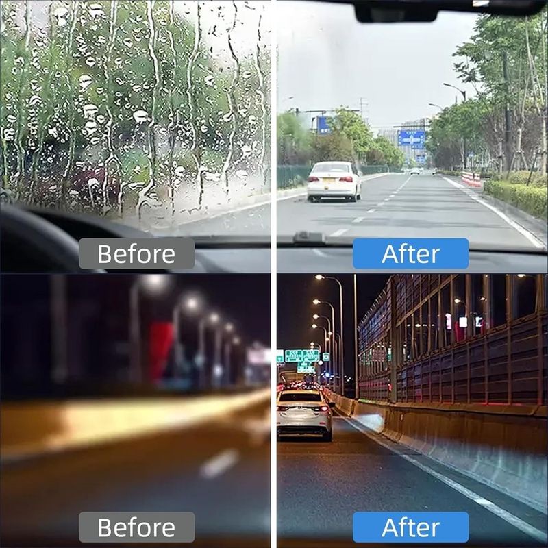 فرشة تنظيف و تلميع زجاج السيارات