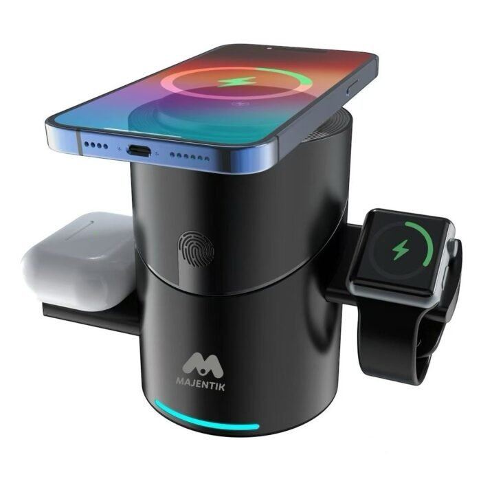 MW-20 Majentik 3-in-1 Wireless Charging Station