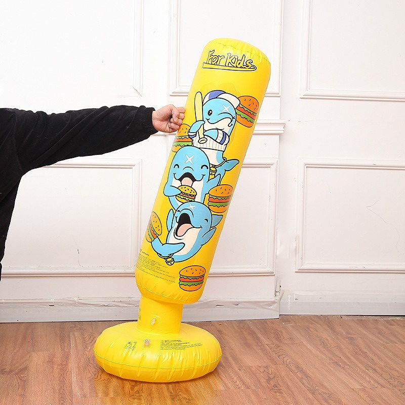 كيس ملاكمة أطفال قابل للنفخ – 120 سم  | Inflatable Kids Punching Bag – 120 cm