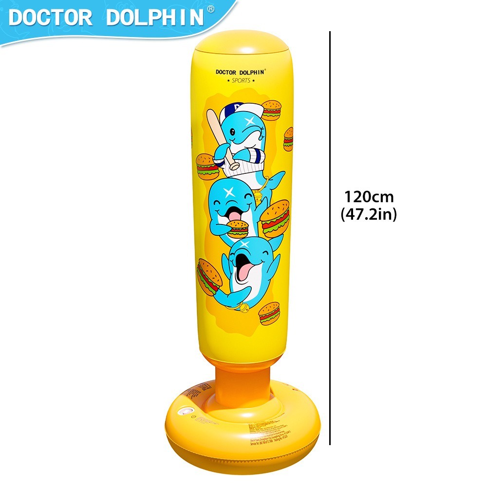 كيس ملاكمة أطفال قابل للنفخ – 120 سم  | Inflatable Kids Punching Bag – 120 cm