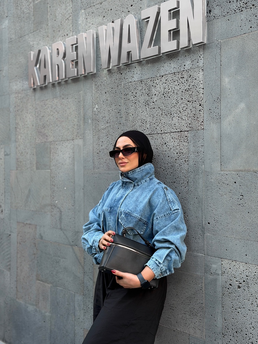 Oversized Imported Denim Jacket (578)