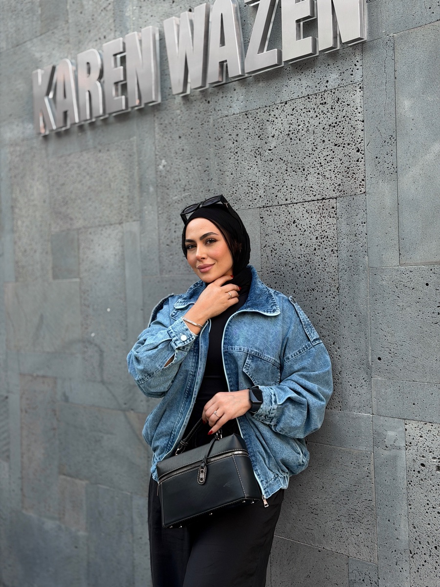 Oversized Imported Denim Jacket (578)
