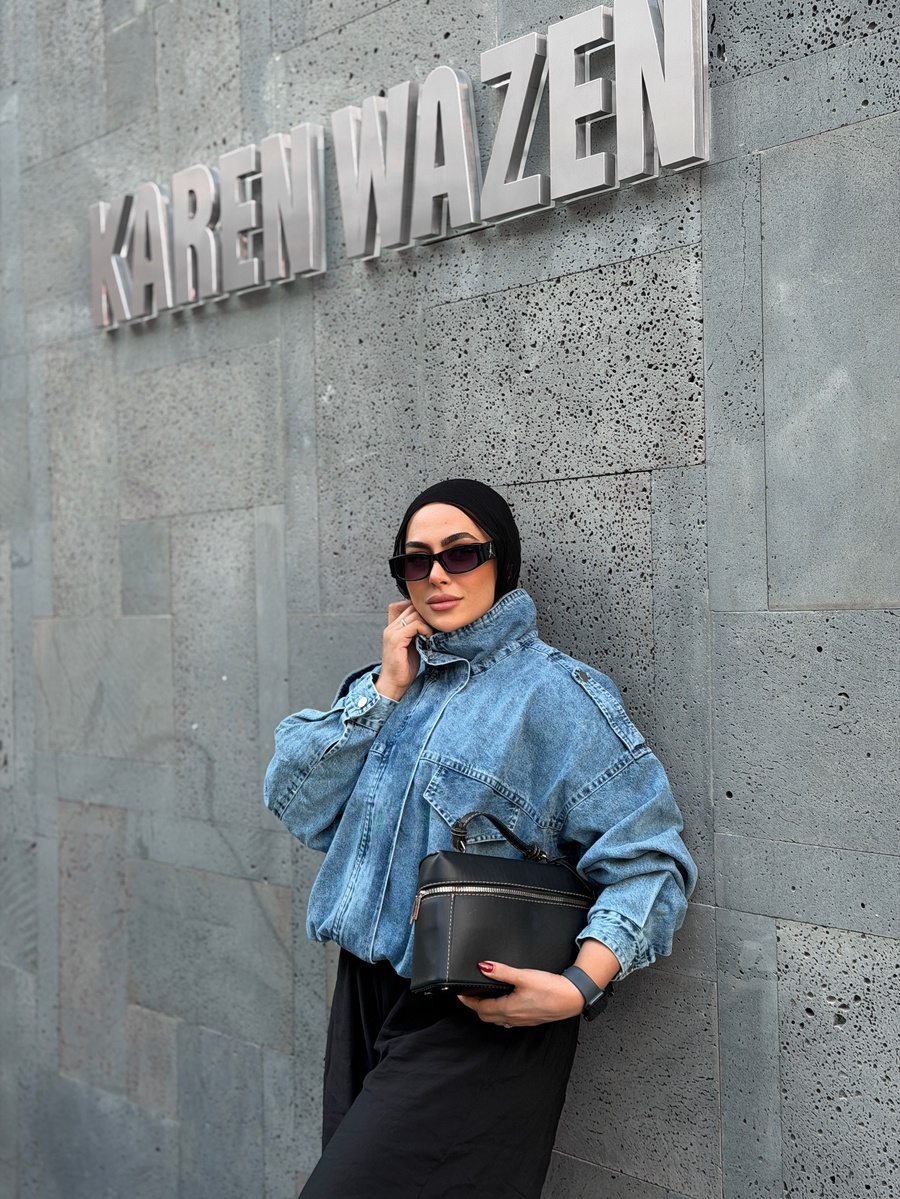 Oversized Imported Denim Jacket (578)