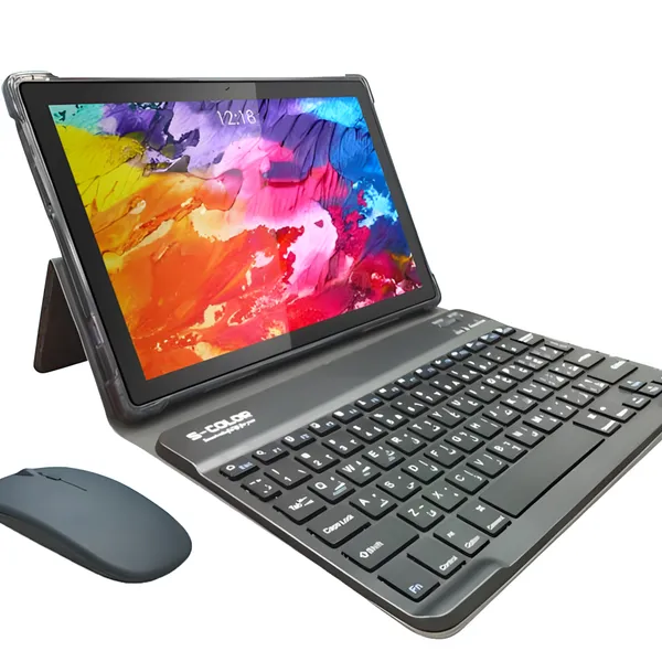 تابلت Tablet GT 40 بشاشة 10.1 بوصة - ذاكرة 512GB، رام 16GB، دعم 5G مع كيبورد وماوس وبطارية 7000mAh