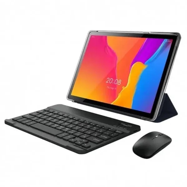 تابلت ايرتاب Air Tab A16 Pro Max بشاشة 10.1 بوصة FHD - ذاكرة 1 تيرا، رام 16 جيجابايت، نظام أندرويد 15 مع مجموعة ملحقات كاملة (كيبورد وماوس) وضمان 6 شهور