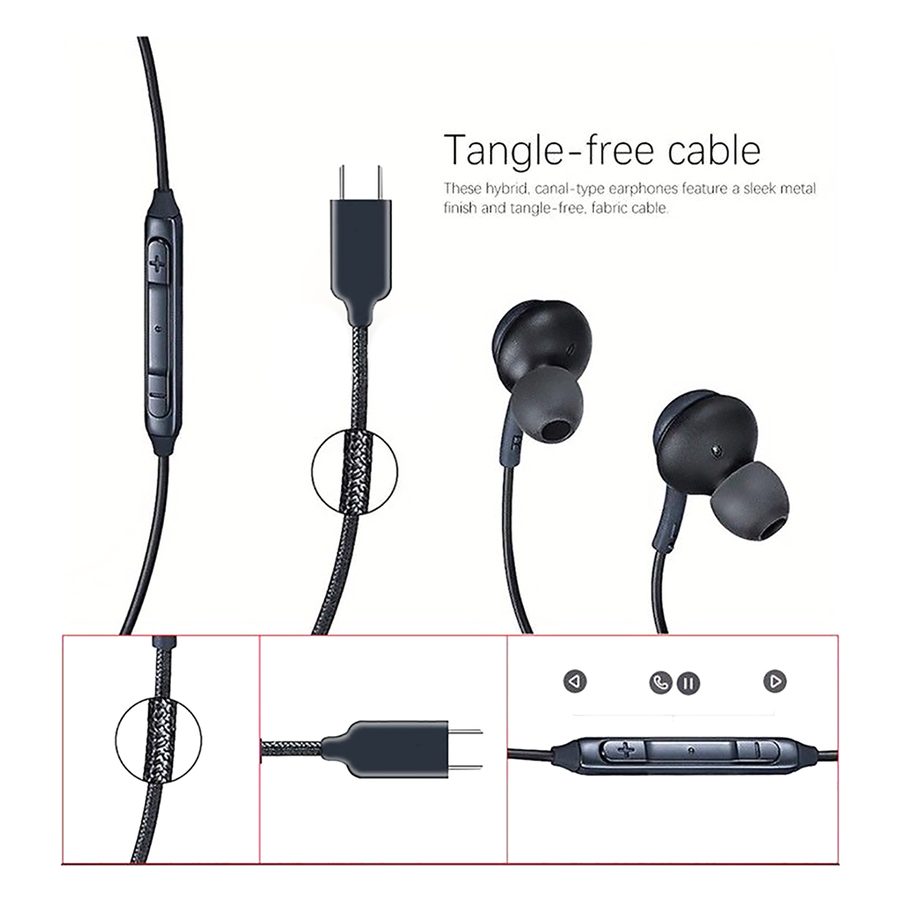 سماعة سامسونج AKG سلكية بمنفذ Type-C مع ميكروفون