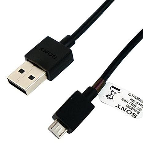 كابل شحن ونقل بيانات ميكرو يو اس بي أصلي سوني EC803 (Micro USB) طول 1 متر - أسود