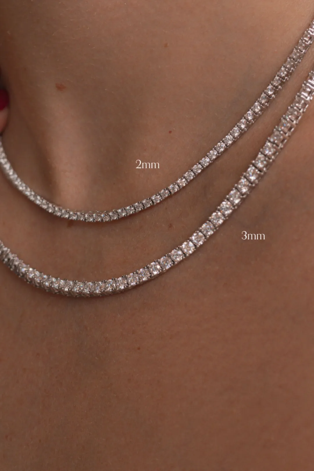 Tennis Necklace (2mm)