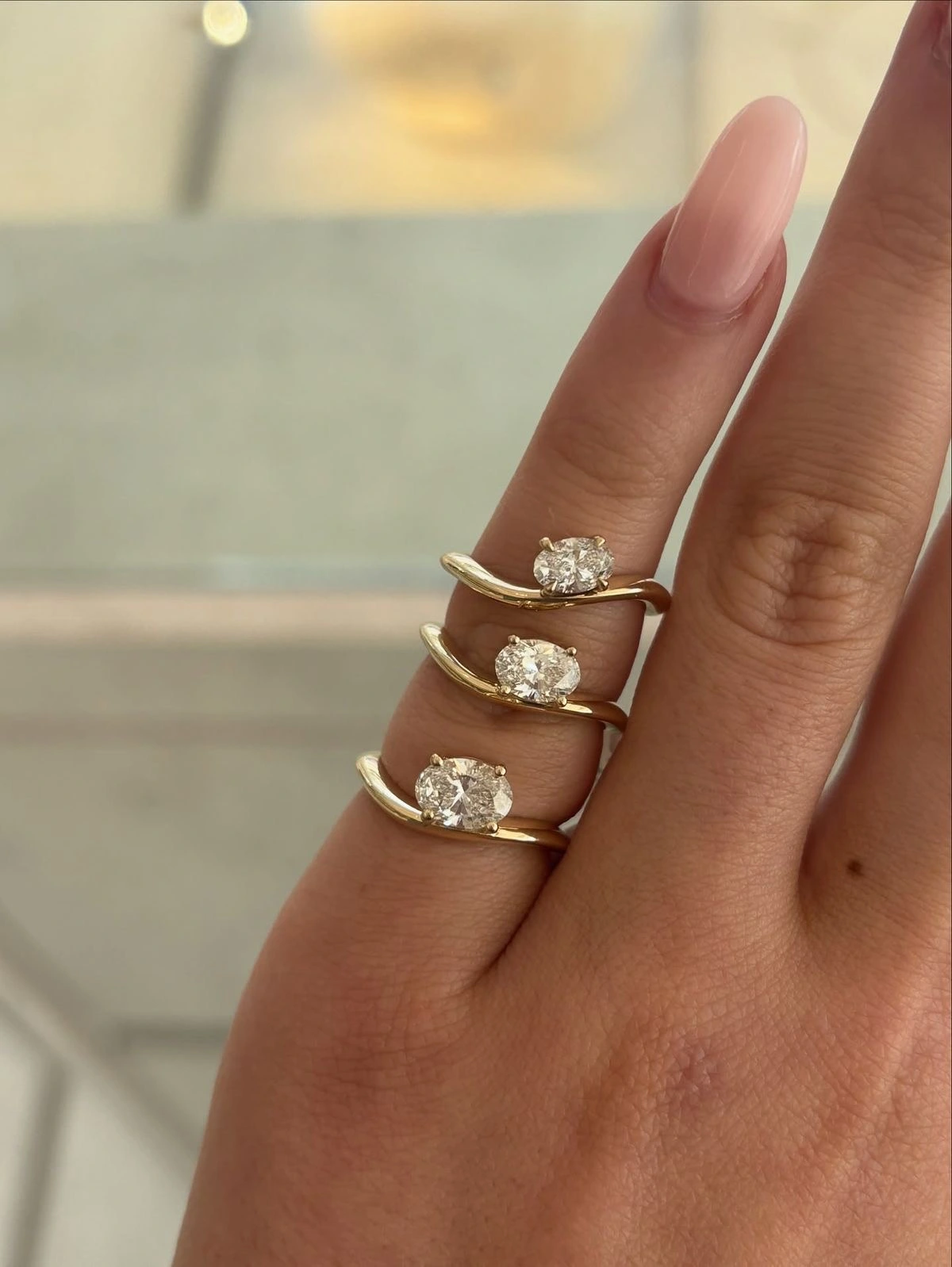 Oval Pinky Ring (0.5ct)