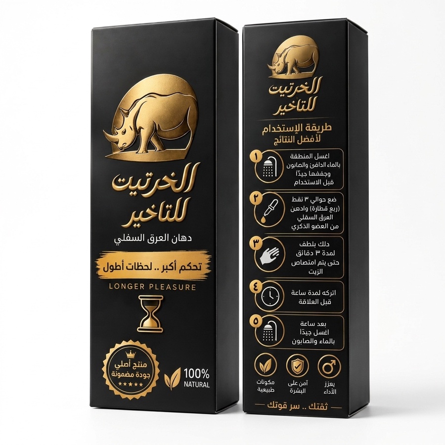 منتج الخرتيت للتأخير 