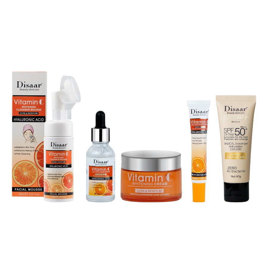 Disaar Vitamin C Complete Routine Bundle (5-Piece Full Set)