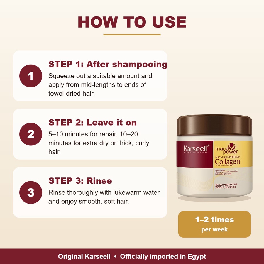 Karseell Collagen Hair Mask benefits 4