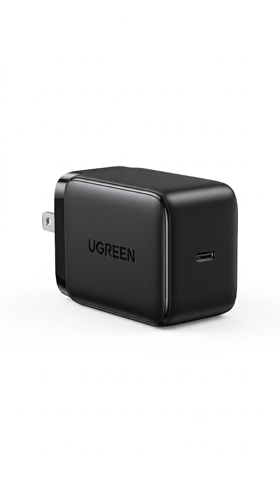 شاحن يو ا يوجرين 65 واط سريع بتقنية جان - Ugreen 65W GaN USB-C Charger