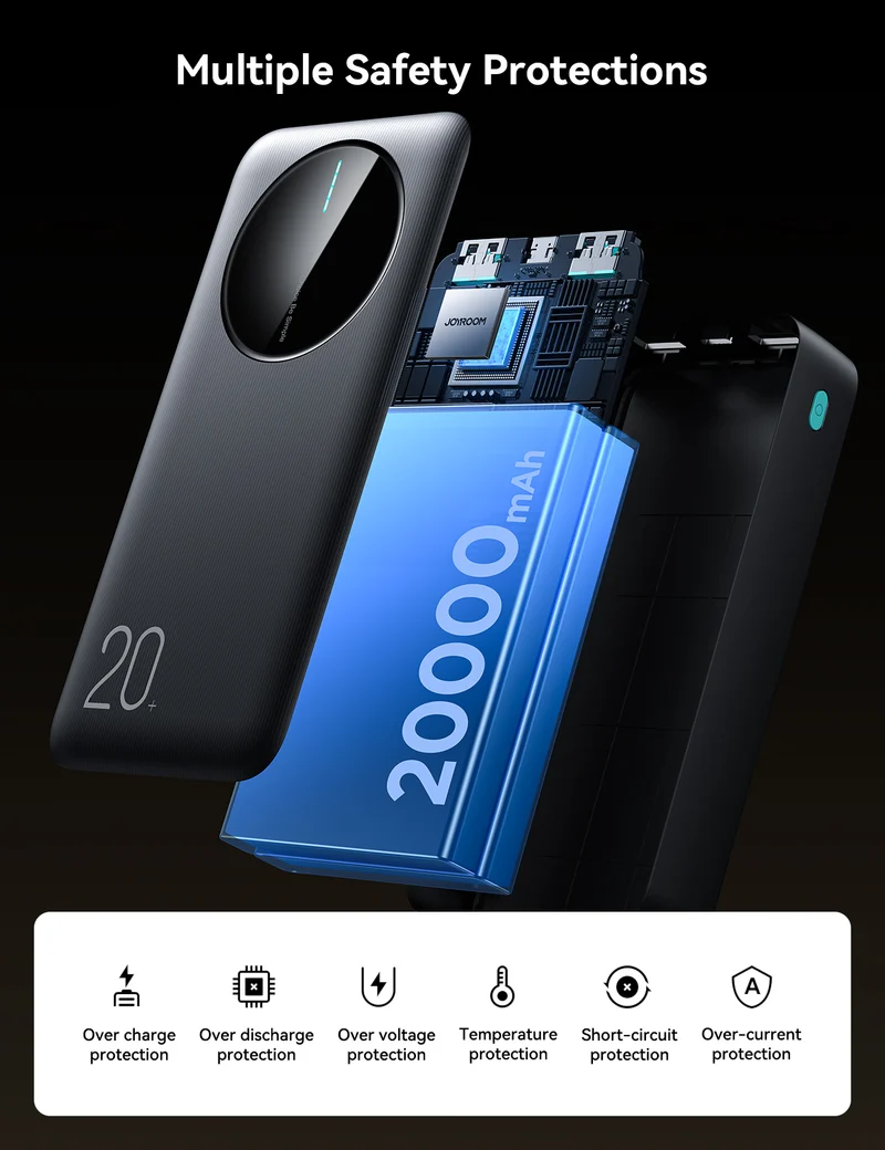JOYROOM JR-PBF14 20000mAh LED Power Bank 2.4A