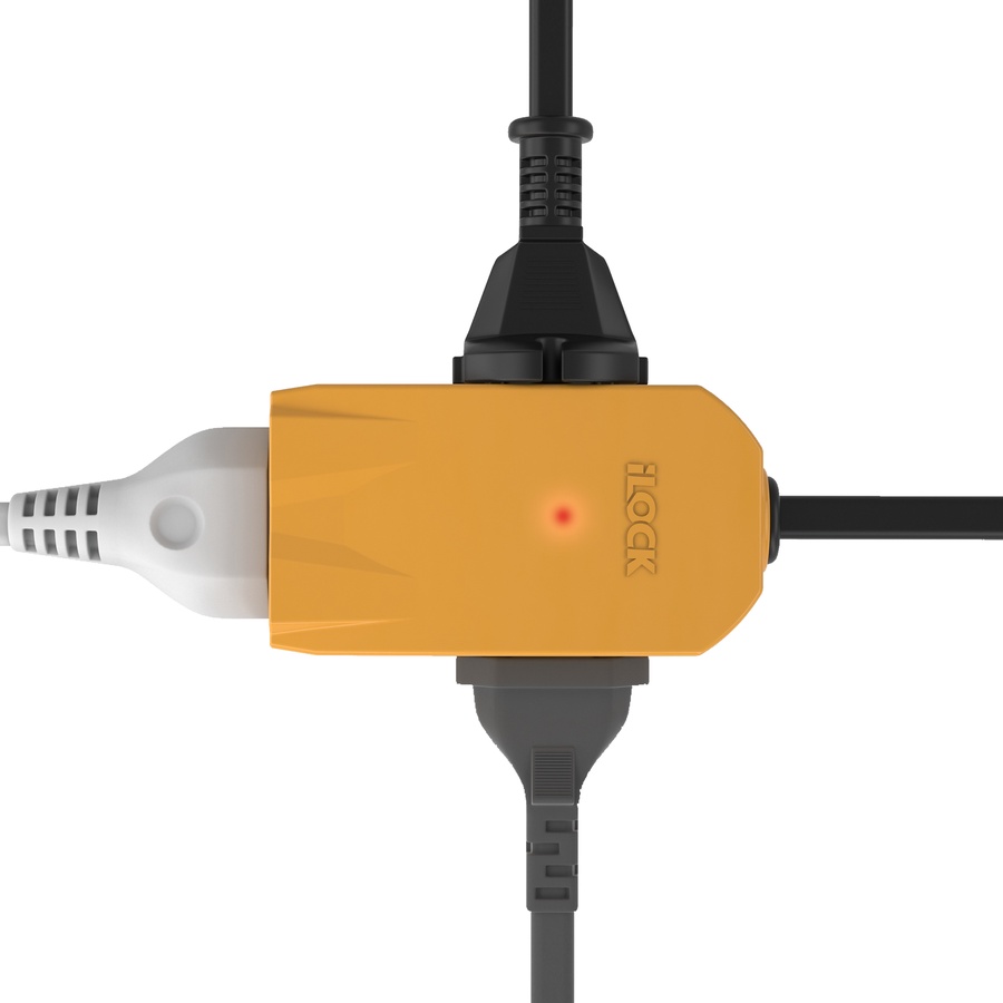 iLOCK Mini Power Strip – 3 outlets (1.5 m)