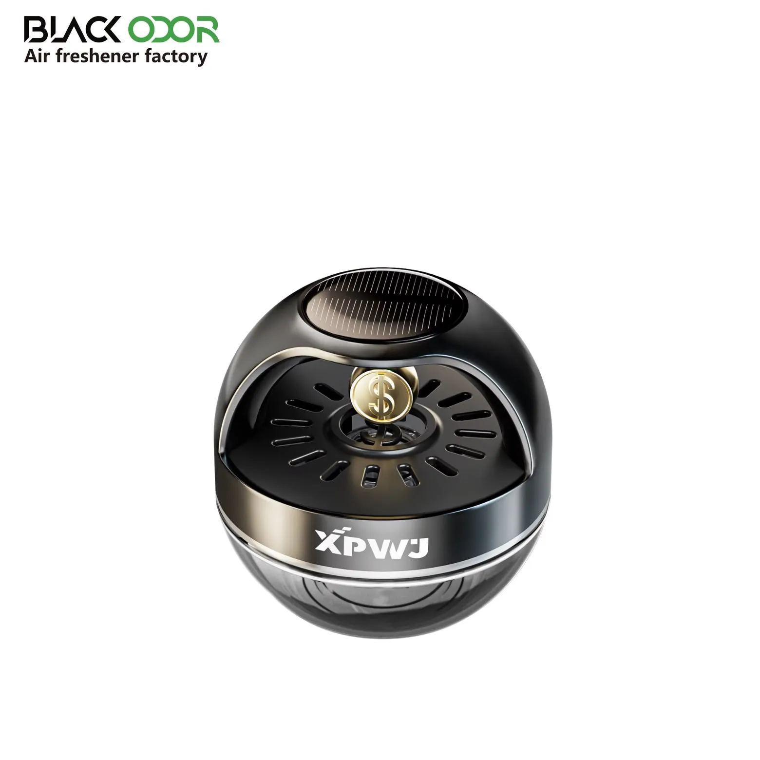 Car Solar Gold Coin Perfume Diffuser 55ML-KBO25
