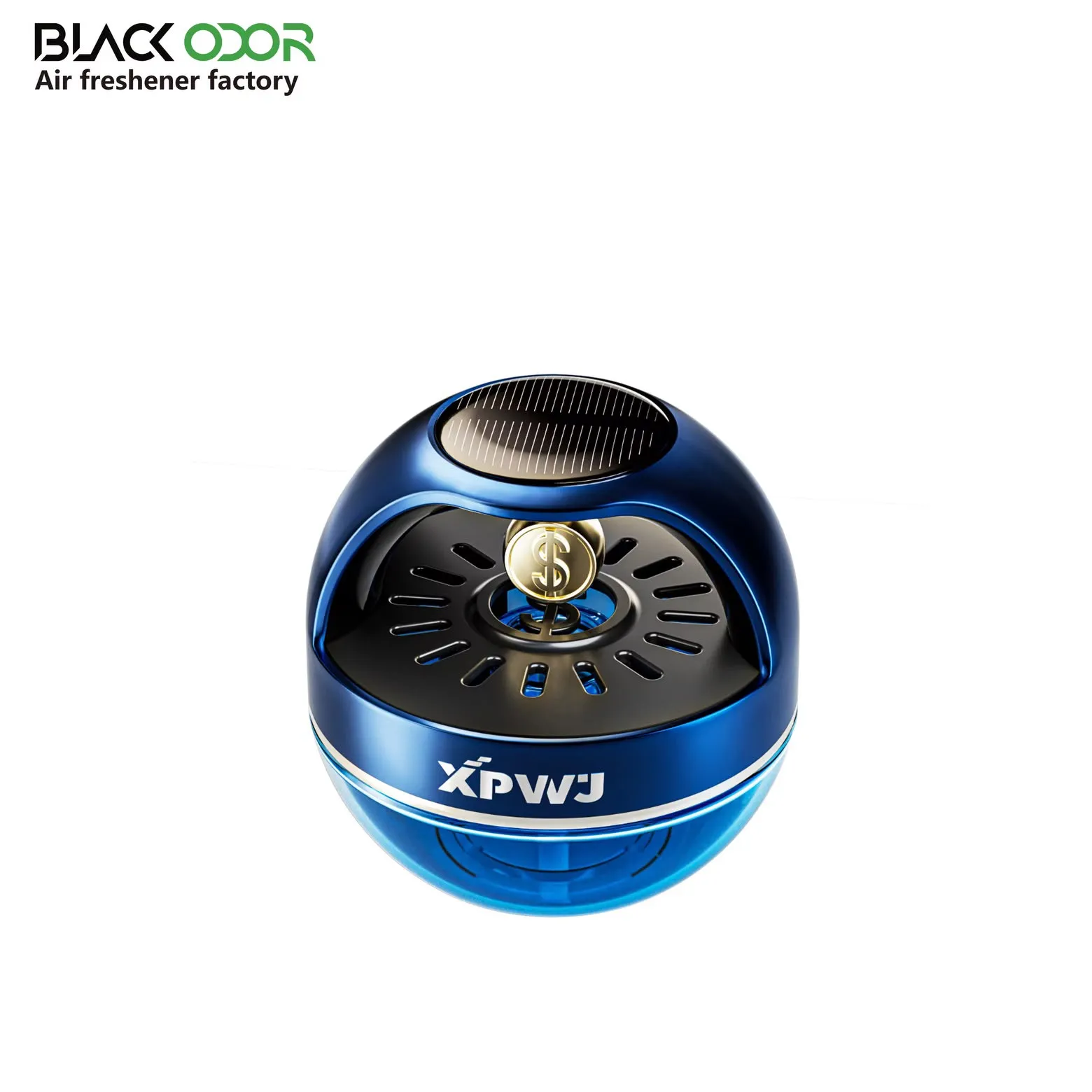 Car Solar Gold Coin Perfume Diffuser 55ML-KBO25