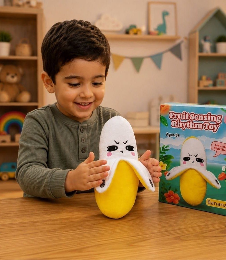 🍌🎵 الموزة الموسيقية المرحة 🎵🍌