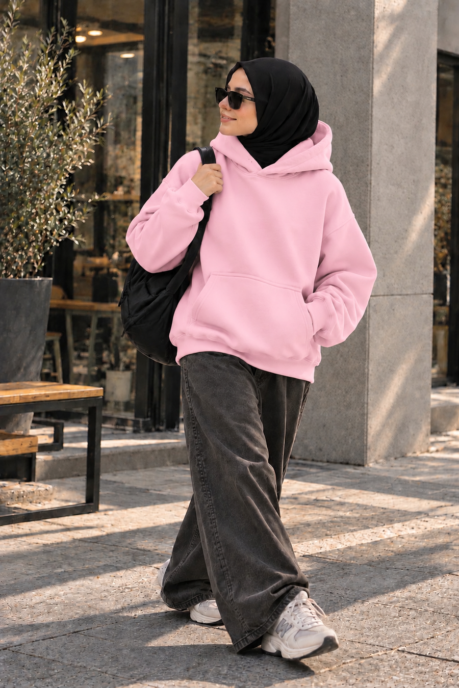 Over sized hoodie