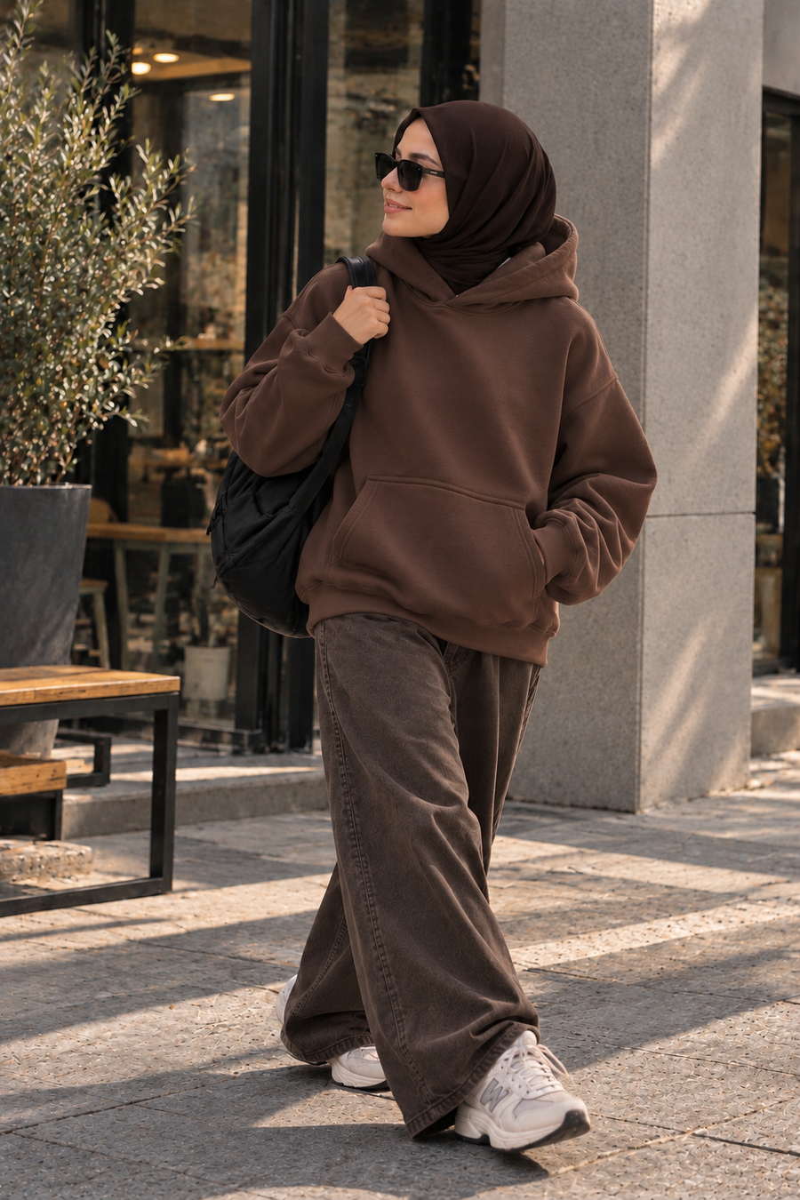 Over sized hoodie