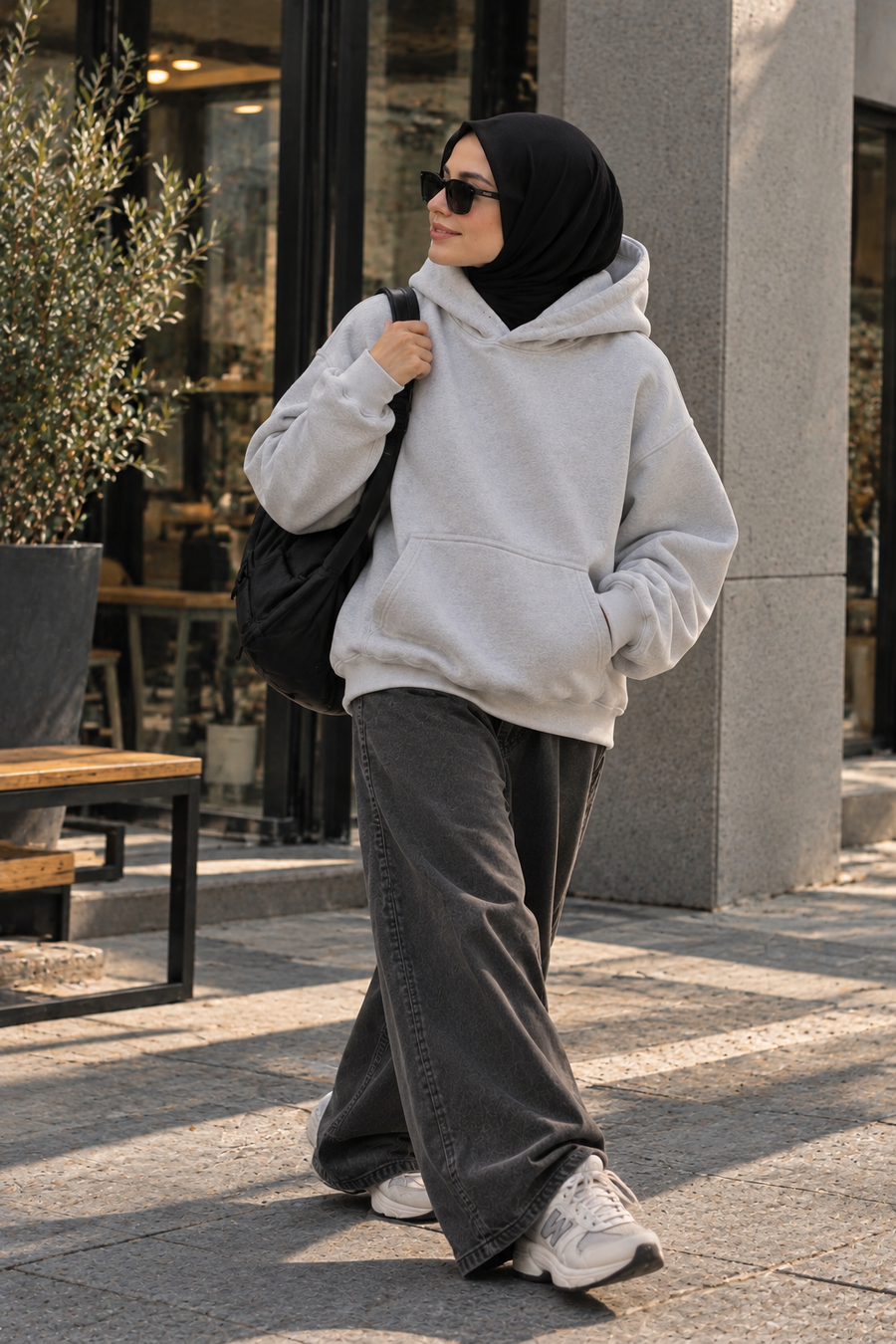 Over sized hoodie