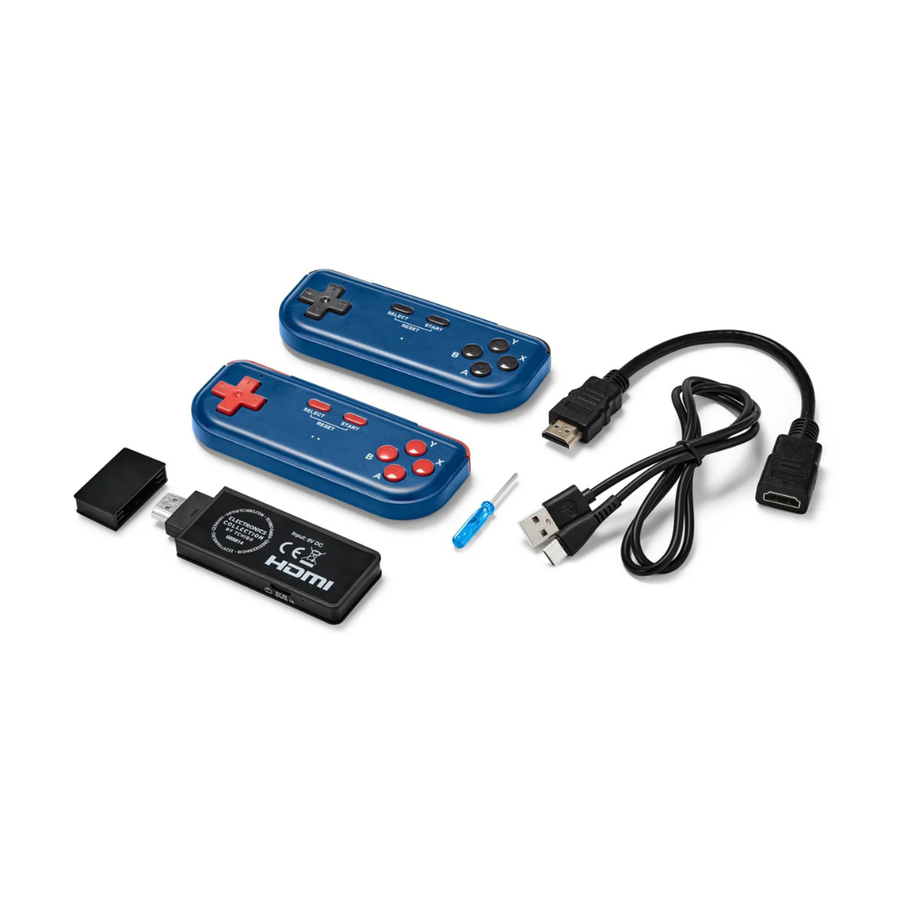 Tchibo, Retro Tv Game Console, Blue