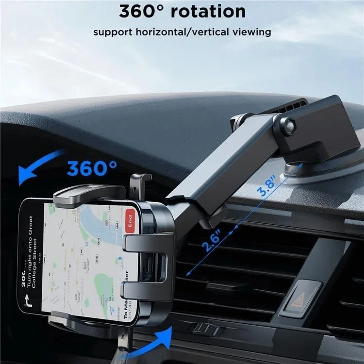 JOYROOM JR-OK6 Adjustable Car Phone Holder 360° Rotation
