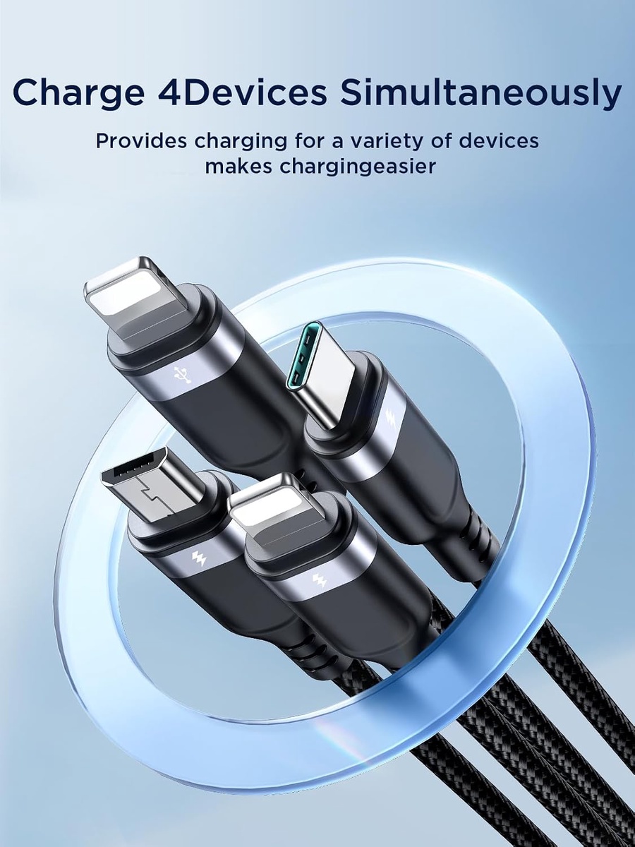 JOYROOM S-A18 3-in-1 Fast Charging Cable 3.5A 1.2m