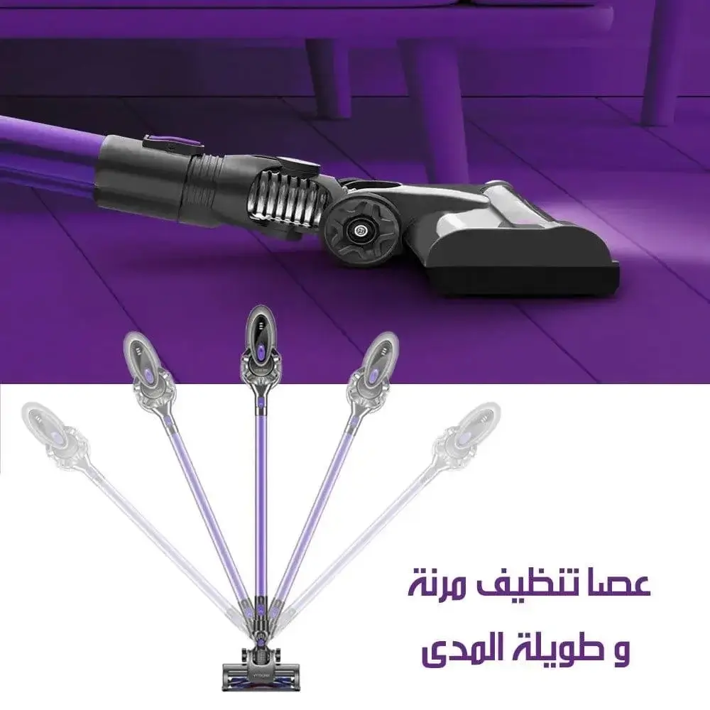 ✅ سعة غبار كبيرة  لتنظيف أكثر 