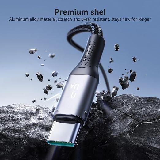    جوي رووم فاست تشارجر داتا كابل  (تايب سي - تو - لايتينج  )( 30 وات)( 2متر ) joyroom Fast Charging Data Cable (Type-C TO LIGHTNING)( 30W) ( 2M )  S-A28