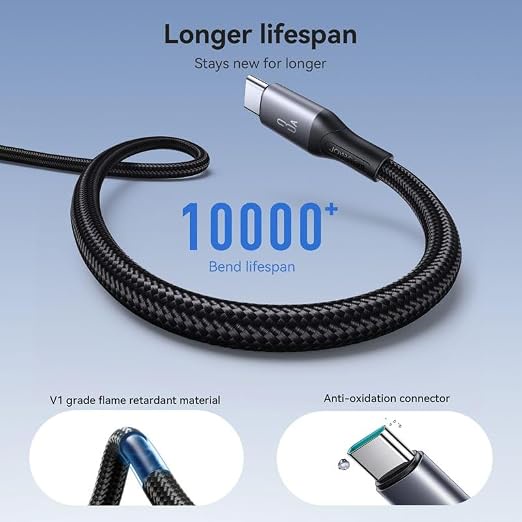    جوي رووم فاست تشارجر داتا كابل  (تايب سي - تو - لايتينج  )( 30 وات)( 2متر ) joyroom Fast Charging Data Cable (Type-C TO LIGHTNING)( 30W) ( 2M )  S-A28