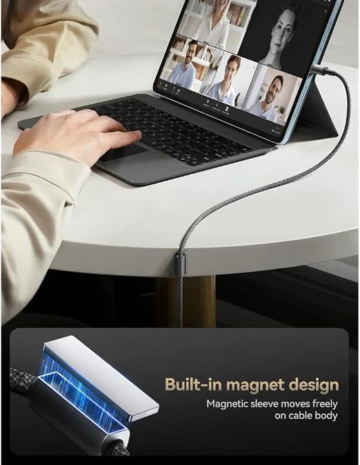    جوي رووم فاست تشارجر داتا كابل  (تايب سي - تو - لايتينج  )( 30 وات)( 1.2متر ) joyroom Fast Charging Data Cable (Type-C TO LIGHTNING)( 30W) ( 1.2M )  S-A50