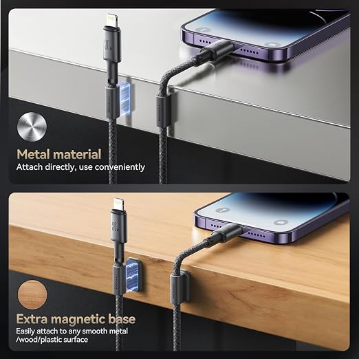    جوي رووم فاست تشارجر داتا كابل  (تايب سي - تو - لايتينج  )( 30 وات)( 1.2متر ) joyroom Fast Charging Data Cable (Type-C TO LIGHTNING)( 30W) ( 1.2M )  S-A50