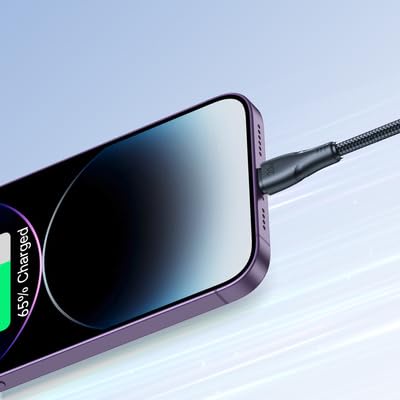    جوي رووم فاست تشارجر داتا كابل  (تايب سي - تو - لايتينج  )( 30 وات)(1.2متر ) joyroom Fast Charging Data Cable (Type-C TO LIGHTNING)( 30W) ( 1.2M )  S-A11