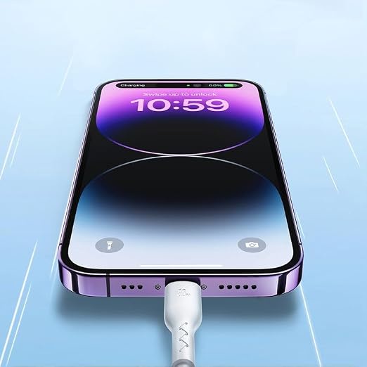    جوي رووم فاست تشارجر داتا كابل  (يو إس بي -إيه -تو -تايب-سي )( 3 أمبير )( 1متر ) joyroom Fast Charging Data Cable (USB-A TO Type-C)( 3A ) ( 1M )  S-A26